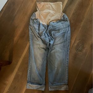 Maternity Cropped Jeans